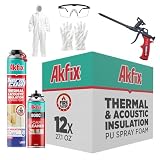 Akfix Thermcoat Fire Rated Spray Foam Insulation Kit 240 sq...