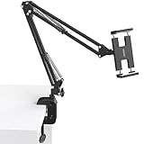 UGREEN Tablet Halterung 12,9 Zoll Schwanenhals Tablethalterung Bett Ständer für Tablet kompatibel mit iPad Pro Air Mini Galaxy Tab S9+ Redmi Pad Huawei MatePad iPhone 15 Pro Max usw.