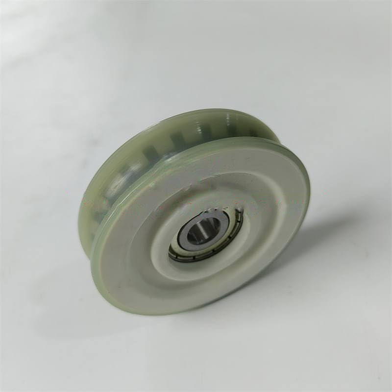 10PCS Elevator Door Hanger Roller Use for Thyssenkrupp Round Groove 70x17 70x17 OD70mm W17mm Bearing 6200