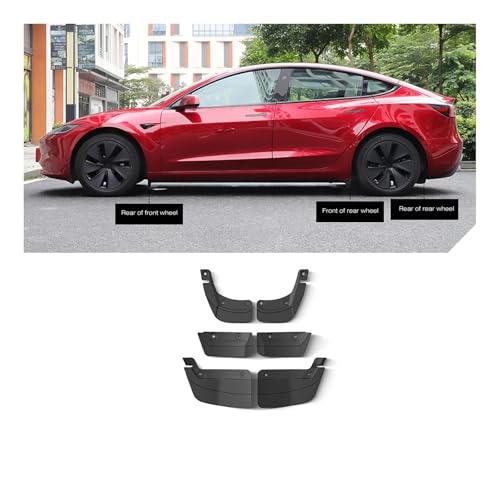 Garde-boue voiture Tesla Model 3 anti-rayures | Solution éclats peinture