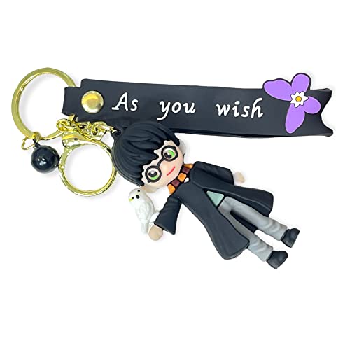 Image of AUGEN Harry Potter Action Figure Keychain Limited Edition for Car, Decoration, Cake, Office Desk & Study Table (Pack of 1)