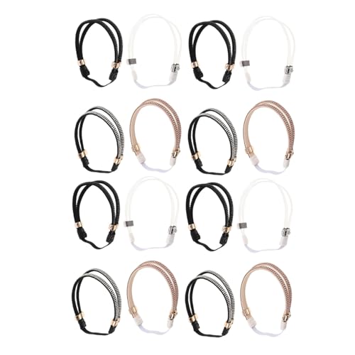 GALPADA 8 Paia Fasce Elastici per Tacchi con Cinturini Antiscivolo per Scarpe Alte Accessori Rimovibili e Decorativi per Donna Fasce Sostitutive per Tacchi Eleganti