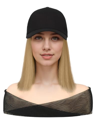 Perruque blonde femme effet naturel pour masquer les cheveux fins