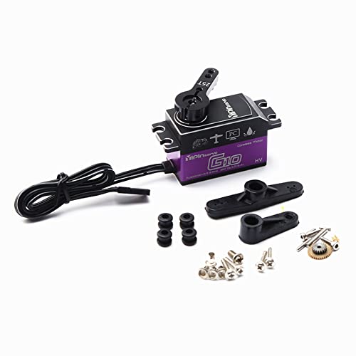 Servo Numérique 10KG étanche à engrenages métal pour voiture RC 1/10