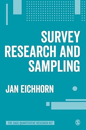 Survey Research and Sampling book cover