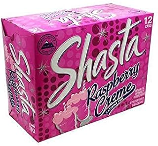 Shasta Raspberry Creme Soda, 12-Ounce Cans (Pack of 24)