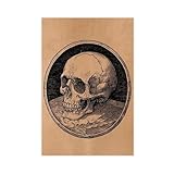 NFFBGFD Kull Memento Mori Druck auf Leinwand, Poster, 