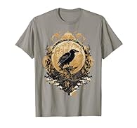 a sign of the viking and norsemen, the raven of odin sitting on the tree of life. If you like valhalla or pagan as a celtic. Lightweight, Classic fit, Double-needle sleeve and bottom hem