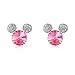 Produktbild HERMOSO Schön Mouse Ohrstecker für Mädchen/Damen/frauen,Hergestellt mit Swarovski Kristall, Schmuck Ohrringe Geschenk