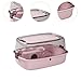 Hamster Cage Habitat Openable Top Exercise Playing House for Guinea Pigs Small Animals, Pink