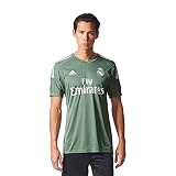 adidas Herren Real Madrid Torwart-Heimtrikot Replica, Tragrn/White, S