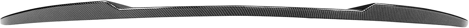 FREEMOTOR802 Rear Trunk Spoiler Fits 2020-2025 Cadillac CT5, CS Style Carbon Fiber Print ABS Plastic Racing Deck Lid Spoiler Rear Trunk Tail Lip Wing 1PC