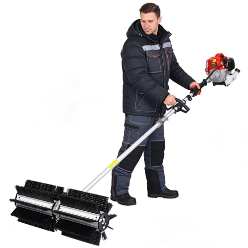 Gas Snow Sweeper 52CC 2-Stroke Power Broom 24