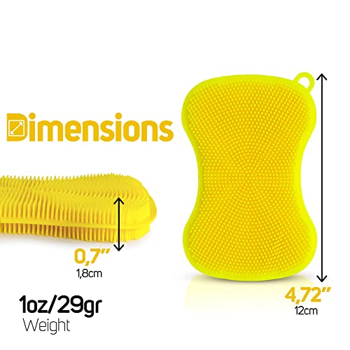 Scrub-a-Dub-Dub: Discover the Ultimate Cleaning Power of Silicone Sponges for Your Kitchen!