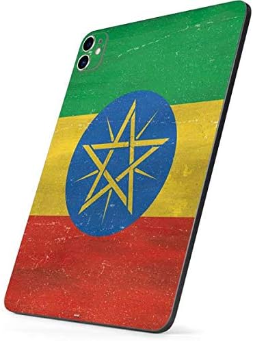 Skinit Decal Tablet Skin Compatible with iPad Pro 11in (2020) Originally Designed Ethiopia Flag Distressed Design