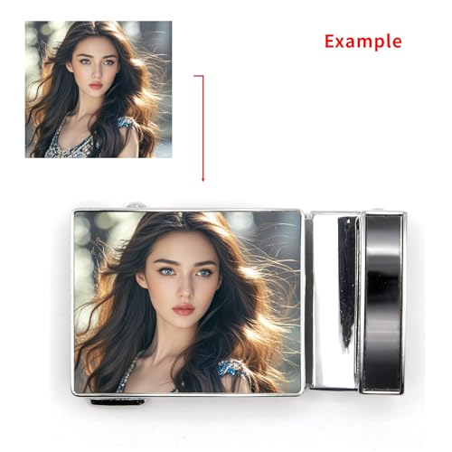 Men Ratchet Belt - Customizable Photo Personalized Gift for Men Custom Birthday Gift, Automatic Buckle No Holes2