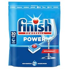 Finish Power All in 1 pastiglie per lavastoviglie, senza fosfati, pastiglie per lavastoviglie con potente Powerball contro lo sporco più ostinato – Gigapack con 180 pastiglie Finish
