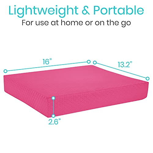 image for Vive Balance Pad - Foam Board Yoga Mat Block for Physical Therapy, Sta