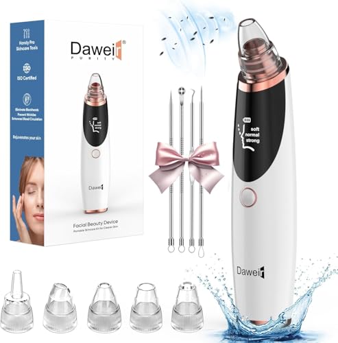 Blackhead Remover Pore Vacuum for Face and Nose,...