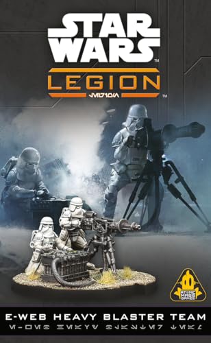 Bláster Pesado E-Web miniatura Star Wars Legion juego expansion Asmodee