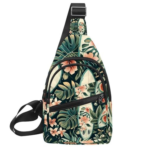 Mochila cruzada de sandía multicolor con correa ajustable 1