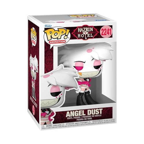 Funko Pop! Animation: Hazbin Hotel - Angel Dust - Figura in Vinile da Collezione - Idea Regalo - Merchandising Ufficiale - Giocattoli per Bambini e Adulti - Cartoon/Animation Fans