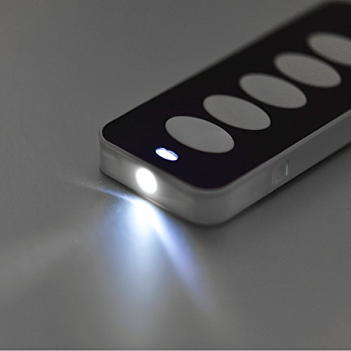 Water Drops Shape 5 In 1 Wireless Key Locator Finder With Led Flashlight And Support Distance About 10M-30M (Black) #TOP5