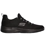 Skechers Dynamight 58360-GRY męskie buty sportowe, czarny, 44 EU
