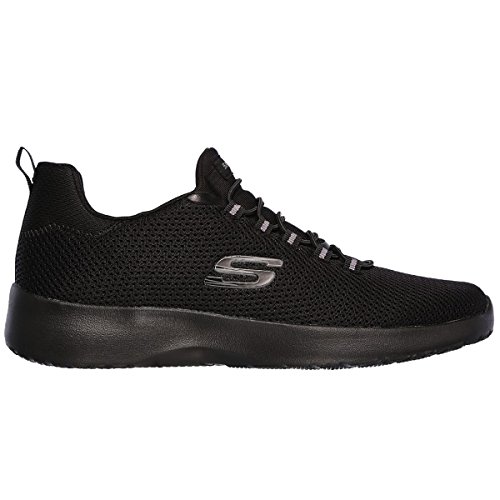 Skechers Homme Dynamight Shoes, Black Mesh Trim, 42 EU