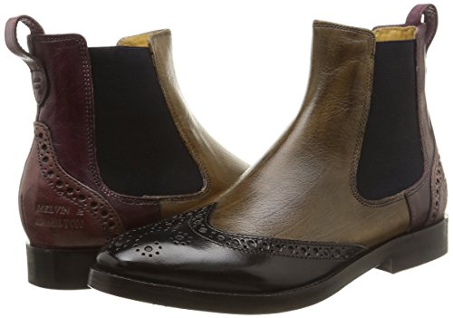 Melvin & Hamilton Amelie 5_Classic Navy/Camel/Violet/Rose/Elastic Navy