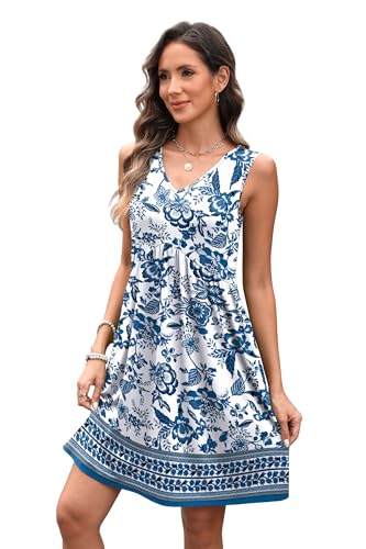 XIEERDUO Summer Dresses for Women 2025 Casual Classy Dress V Neck Swimsuit Coverups Fashion Clothing3