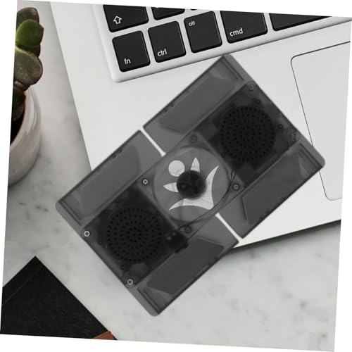 Base enfriadora plegable portátil para laptop con luz LED miniatura 5