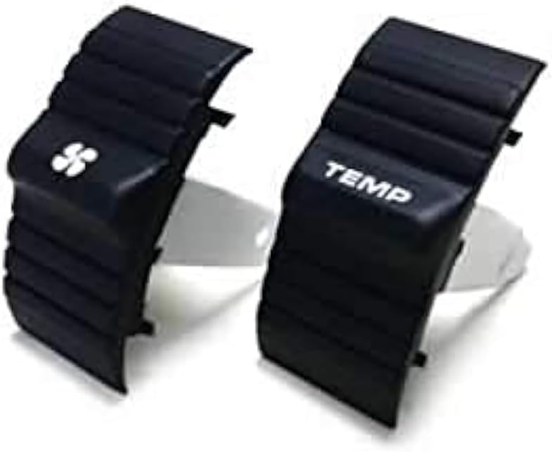 OrmaxPair of Climate Control HVAC A/C Button Set for Porsche 987.1 987.1C Cayman Boxster S