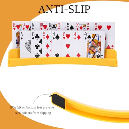 GHERPTE 2 Packs of Double-Layer Card Holders,Yellow by GHERPTE - Used condition - Image 2
