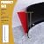 ZOWZOW Flexible Baseboard Molding Trim, Peel and Stick Vinyl Wall Base Trim?4 in X 40 Ft Self Adhesive Rubber Moulding Trim,Black