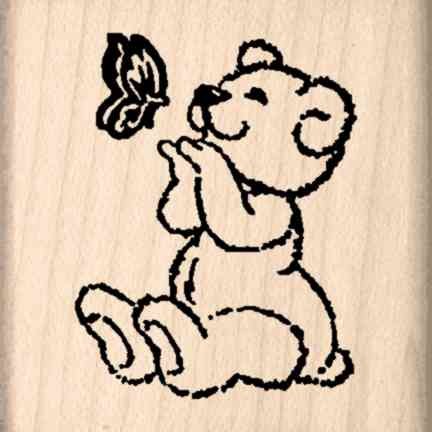 Stamps by ImpressionButterfly Bear Rubber Stamp