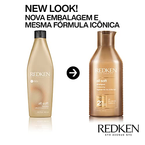 Shampoo All Soft 300Ml, Redken