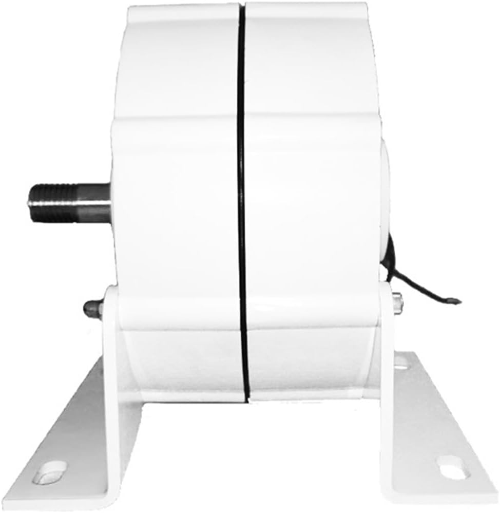Wind Turbine Generator Kit, 5000W 12V 24V 48V Gearless Permanent Magnet 5KW Electric Generators Alternator for Windmill Dynamo Motor Wind Turbine Generator(WB,Single Shaft_48V_5KW)