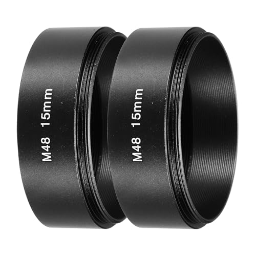 Tube d'extension de télescope M48 15mm PATIKIL pour appareil photo et oculaire