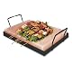 Salzstein Grill Jopassy XXL 20x30x3cm mit Eisenplatte zum Grillen