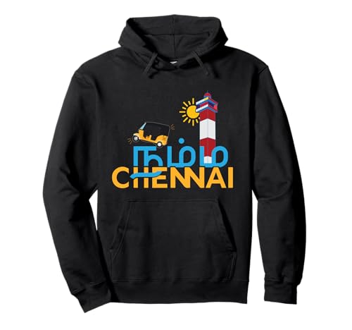 Namma Chennai Selfie Madras Tamil Tamil nadu Pullover Hoodie