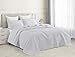 Attitude 3pc Quilted Coverlet Set White King/Cal-King Size (108