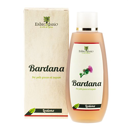 Detergente Viso Pelle Grassa Lozione Bardana Erbecedario, Pelle Impura, Per Depurazione Pelle, 1 Flacone 200ml