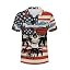 Patriotic Usa Flag Skull R