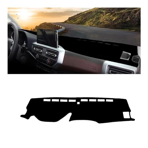Tapis d'ombrage de tableau de bord Peugeot Landtrek pour le confort des trajets d'été