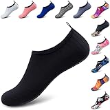 Deevike Water Shoes for Women Men Barefoot Quick-Dry Aqua Socks Slip-on for Beach Swim Surf Yoga Exe