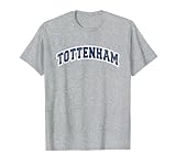 Tottenham London Varsity Style Vintage T-Shirt