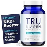 TRU NIAGEN - Patented Nicotinamide Riboside NAD+ Supplement. NR Supports Cellular Energy Metabolism & Repair, Vitality, Healthy Aging of Heart, Brain & Muscle - 60 Servings / 120 Capsules