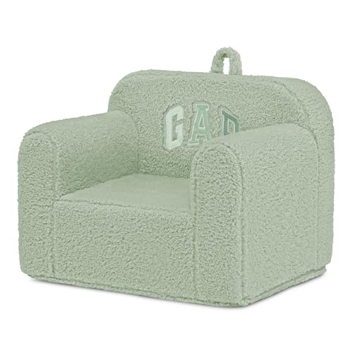 babyGap by Delta Children Sherpa Chair- Greenguard Gold Certified, Sage by Delta Children - Image 6