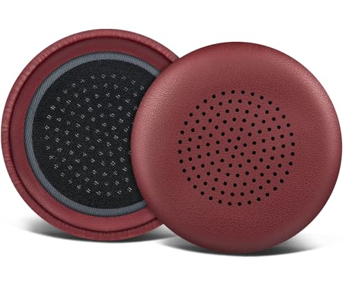 SOULWIT Housse de Remplacement pour Coussin pour Plantronics Voyager Focus UC B825/1&2 UC, Voyager 4210/4220, Housses de Coussinets pour Poly BlackWire...